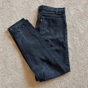 Vintage Black Levi’s Orange Tab Jeans, 34x35